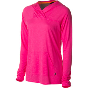 Tiered Top Hooded Shirt - Long-Sleeve - Women's