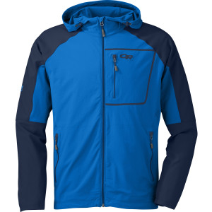 Click to Enlarge for Outdoor Research Ferrosi Hooded Jacket - Men's Outdoor Research Ferrosi Hooded Jacket - Men's-Image