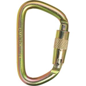 7/16in Steel Modified D Screw-Lok Carabiner