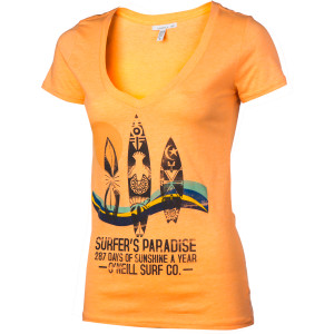 Surfers Paradise V-Neck T-Shirt - Short-Sleeve - Women's