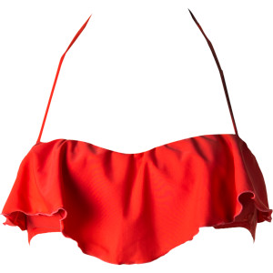 Solid Ruffle Bikini Top - Women's