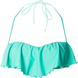 Solid Ruffle Bikini Top - Women's