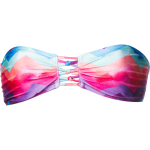 Painted Bandeau Bikini Top - Women's