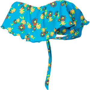 Daisies Ruffle Bikini Top - Women's