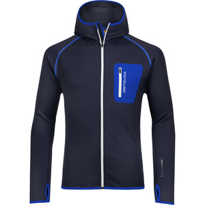 Click to Enlarge for Ortovox Merino Fleece Hooded Jacket - Men's Ortovox Merino Fleece Hooded Jacket - Men's-Image