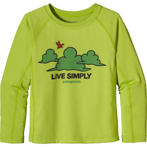 Click to Enlarge for Patagonia Capilene 1 Silkweight Crew - Long-Sleeve - Toddler Girls' Patagonia Capilene 1 Silkweight Crew - Long-Sleeve - Toddler Girls'-Image