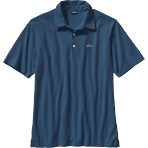 Click to Enlarge for Patagonia Trout Fitz Roy Polo Shirt - Men's Patagonia Trout Fitz Roy Polo Shirt - Men's -image