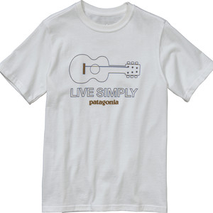 live simply guitar shirt