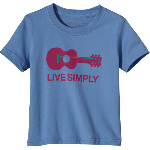 Live Simply Guitar T-Shirt - Short-Sleeve - Infant Girls'