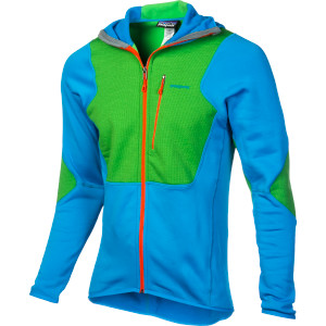 Piton Hybrid Hooded Fleece Jacket - Men's
