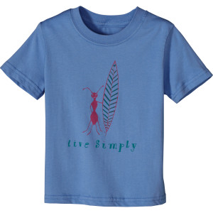 Live Simply Surf Ant T-Shirt - Short-Sleeve - Infant Girls'