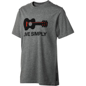 Live Simply Guitar T-Shirt - Short-Sleeve - Boys'