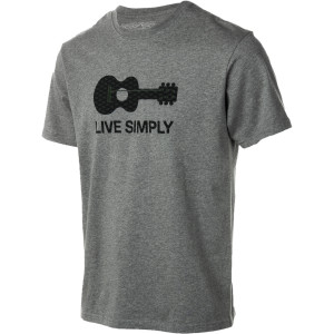 Live Simply Guitar T-Shirt - Short-Sleeve - Men's