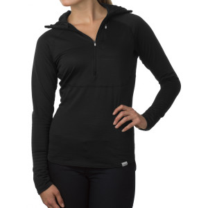 Patagonia Capilene 4 Expedition Weight 1/4-Zip Hooded Top - Women's -image
