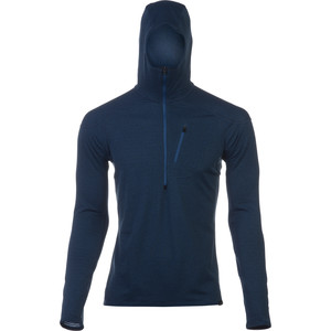 Click to Enlarge for Patagonia Capilene 4 Expedition Weight 1/4-Zip Hooded Top - Men's Patagonia Capilene 4 Expedition Weight 1/4-Zip Hooded Top - Men's -image