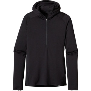 Patagonia Merino 3 Midweight Zip-Neck Hooded Top - Men's -image