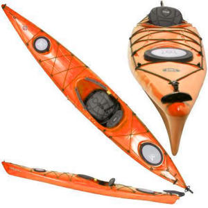Perception Carolina 14 Kayak w/ Rudder