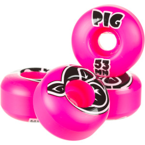 Pig Pig Head Neon Skate Wheels
