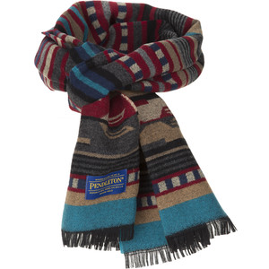 Click to Enlarge for Pendleton Woven Jacquard Muffler Pendleton Woven Jacquard Muffler-Image