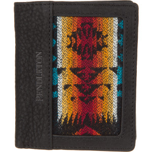 Click to Enlarge for Pendleton Leather Trim Bifold Wallet Pendleton Leather Trim Bifold Wallet -image