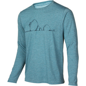 prAna Heathered Performance T-Shirt - Long-Sleeve - Men's