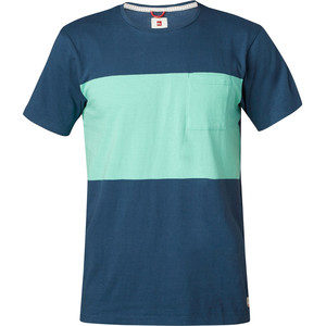 Block Stripe Slim Fit Crew - Short-Sleeve - Men's