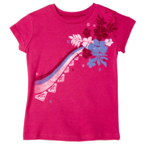 Roxy Lino T-Shirt - Short-Sleeve - Girls'