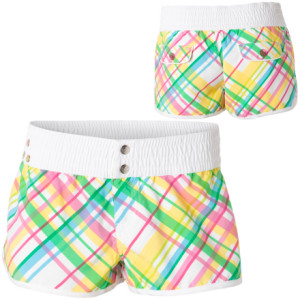 Roxy Plaid Paradise Board Short - Women's