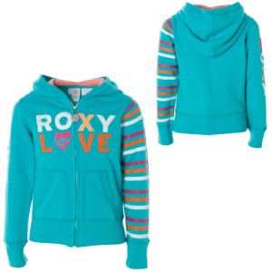 Roxy Add It Up Full-Zip Hooded Sweatshirt - Toddler Girls'