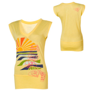 Roxy Snaps V-Neck Top - Short-Sleeve - Women's - 2009