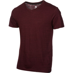 Quiksilver Blank Heather V-Neck Slim T-Shirt - Short-Sleeve - Men's