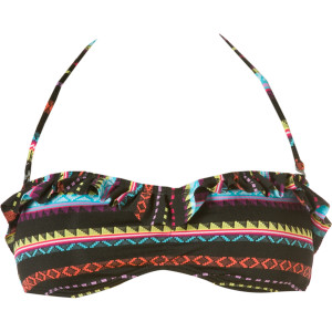 Roxy Dream Weaver Ruffle Bandeau Bikini Top - Women's - 2012