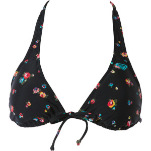 Roxy Flower Child Wrapped T Back Halter Bikini Top - Women's - 2012
