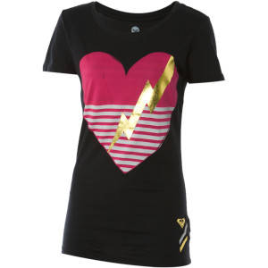 Roxy Lightning Heart T-Shirt - Short-Sleeve - Women's - 2012