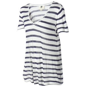 Quiksilver Nautical Stripe V-Neck Shirt - Short-Sleeve - Women's - 2012