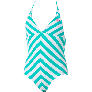 Roxy Beach Bloom Tiki Triangle One-Piece Swimsuit - Girls' - 2012