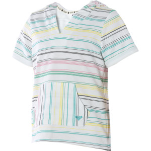 Roxy Pearl Dive Hooded Shirt - Short-Sleeve - Girls'