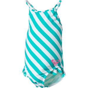 Roxy Beach Bloom Criss Cross Ruffle One-Piece Swimsuit - Little Girls' - 2012