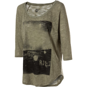 Roxy Just A Snap Shirt - 3/4-Sleeve - Women's - 2012