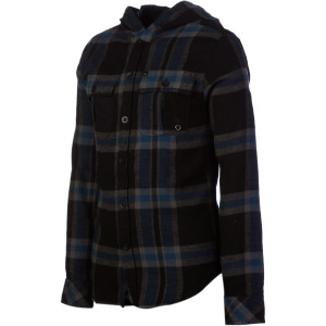 Grommets Hooded Shirt - Long-Sleeve - Boys'