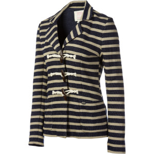 Quiksilver Port Stripe Fleece Blazer - Women's 