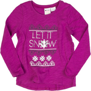 Roxy Let It Snow T-Shirt - Long-Sleeve - Girls' - 2012