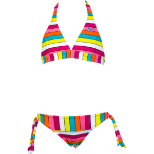 Caliente Sun Shore Halter Swimsuit - Girls'
