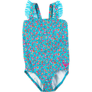 Sand Blossom Ruffle One-Piece Swimsuit - Toddler Girls'