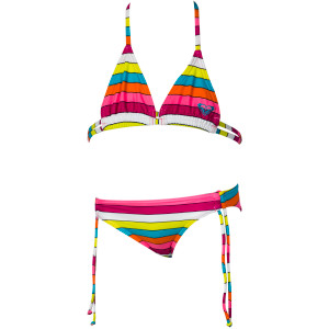 Caliente Sun Tiki Tri Swimsuit - Girls'