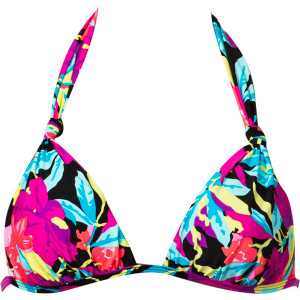 Roxy Tropic Tango Fixed Halter Bikini Top - Women's