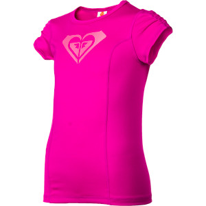 Roxy Caliente Sand Rashguard - Short-Sleeve - Girls'