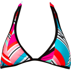Roxy Wave Peak Fixed Halter Bikini Top - Women's