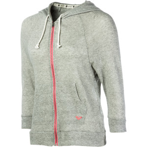 Breezy Day Full-Zip Hoodie - 3/4-Sleeve - Women's