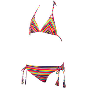 Sea Side Fringe Tiki Swimsuit - Girls'